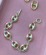 Load image into Gallery viewer, Puffed Mariner Link Bracelet