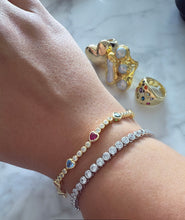 Load image into Gallery viewer, Sweetheart Tennis Bracelet