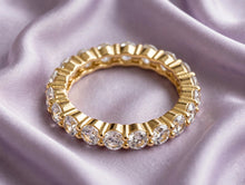 Load image into Gallery viewer, Eterna Cz Stacking Ring