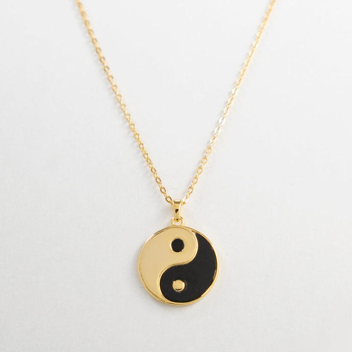 The Gold Yin-Yang Necklace